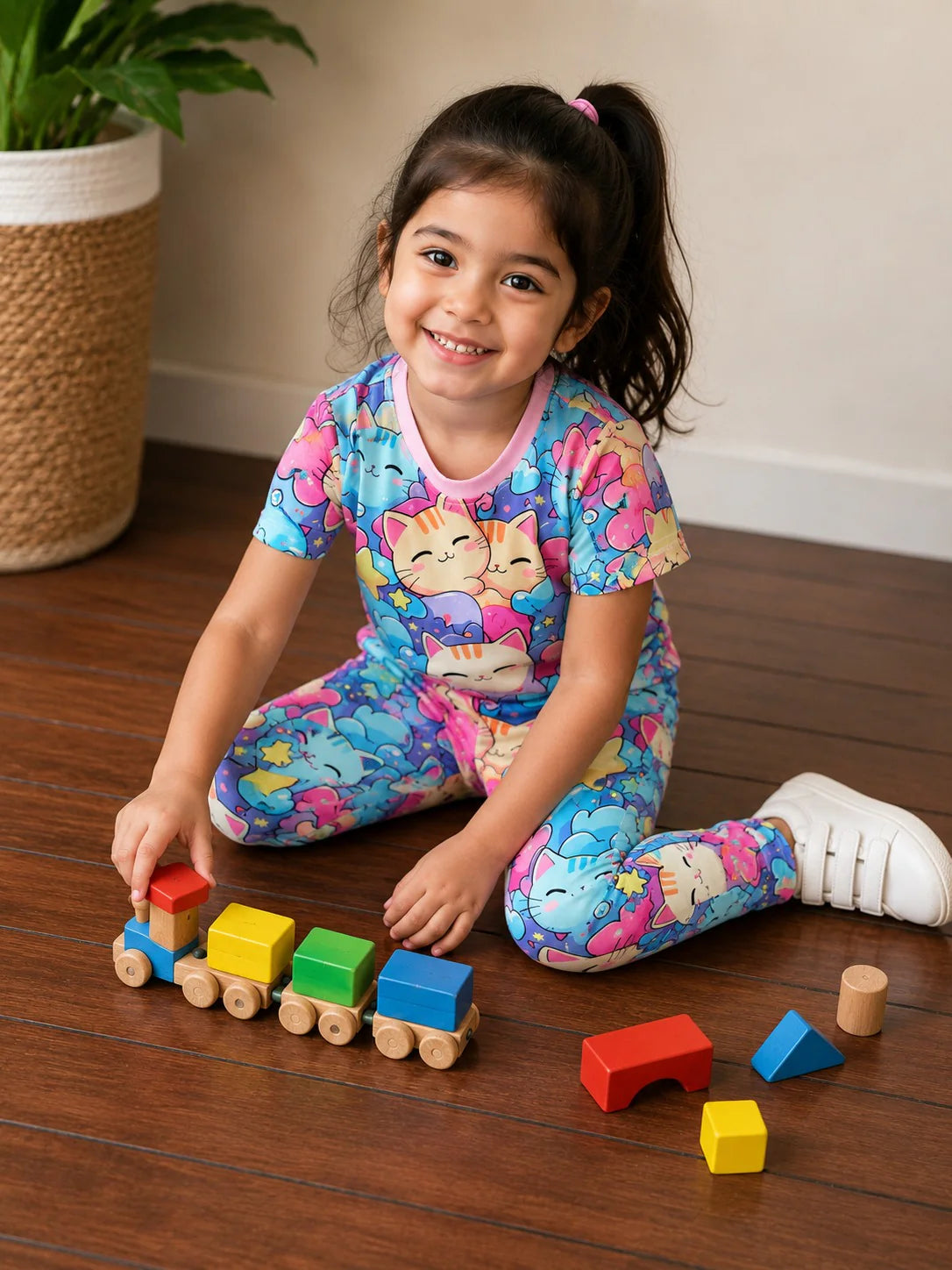 Digital printed kids suit (DG-0006)