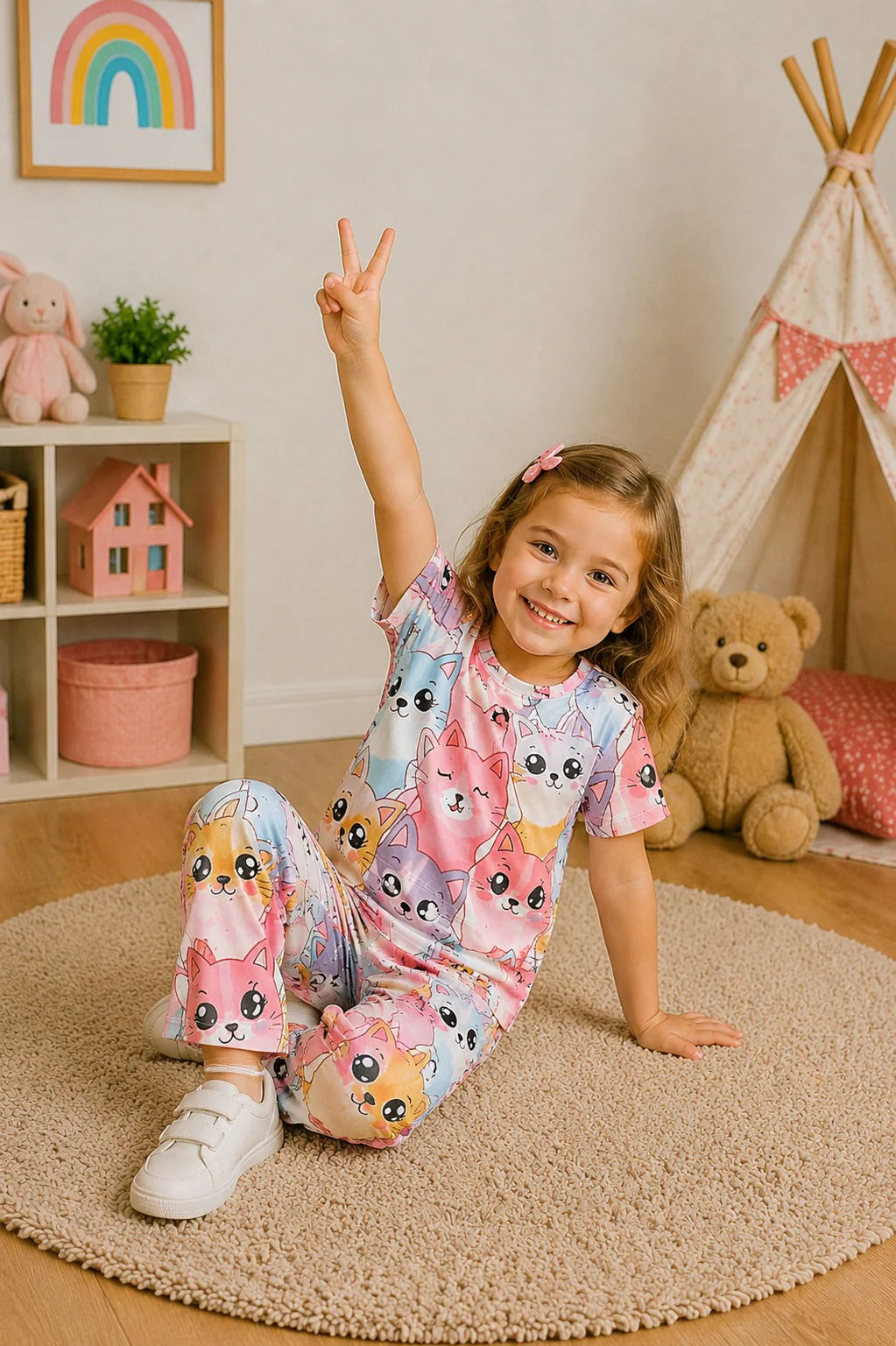Digital printed kids suit (DG-0010)
