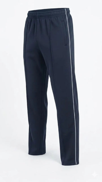 Navy Blue Front Stitch Terry Trousers (RX-513)